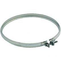 Collier de verrouillage de tuyau de fumA e en acier inoxydable 160 millimA tres 16 centimA tres