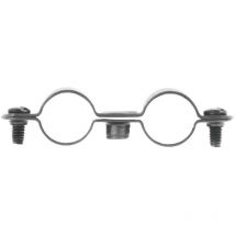 Collier double pour tube de 14 mm - boite de 50