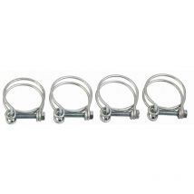 Collier double-fil inox 2 25 - 28