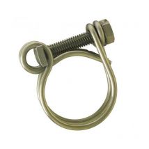 Collier double fils acier - Cond. /pcs: 2 - ø mini - maxi mm: 49 - 55