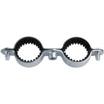 Collier Double Isophonique acier zingué - Pas 7x150 Ø14 - Boite de 50