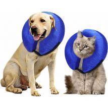 Collier Gonflable de Récupération, xl Collerette de Protection Ajustable Post-chirurgicale, Collier pour Animaux de Compagnie pour Grands Chiens et