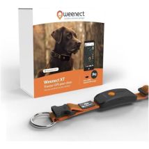 Collier Gps Pour Chien - Weenect Chien Xt - Antenne Xl - Etanche - Collier Julius-k9 - Fonctionne Avec Abonnement - Orange