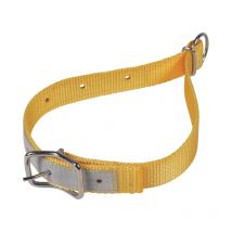Collier mouton nylon jaune