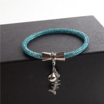 Collier pour animal de compagnie en plastique résistant aux morsures pour chien et chat de taille moyenne - Bijoux de luxe scintillants pour la