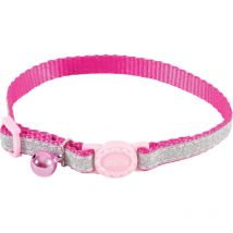 Collier pour chat Zolux Rose - Nylon - Réglable - 520022ROS