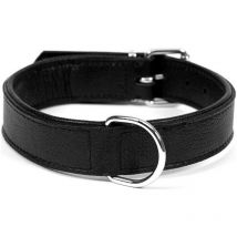 Collier pour chien Gloria drymilled black (30 x 1.5 cm)