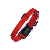 Collier pour Chien Gloria Lisse Rouge Taille l (36-70 cm)