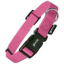 Collier pour chien Gloria rose taille m (29-53 cm)