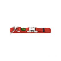 Collier pour Chien Hunter Alu-Strong Rouge Taille s (30-45 cm)