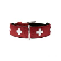 Collier pour Chien Hunter Swiss Rouge/Noir (38-43.5 cm)