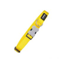 Collier pour Chien Red Dingo Lisse Jaune (1,2 x 20-32 cm)