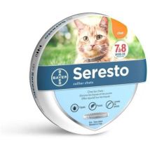 Collier antiparasitaire pour chat – 38 cm – Résistant à l'eau – SERESTO