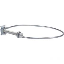 Serre-tubes pour conduits souples - Acier anisé ø160