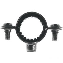 collier simple isolé pour tube de 12 mm - boite de 100
