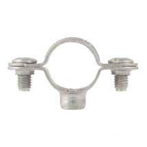 Scell-it - Collier Atlas simple en acier zingué blanc - M7x150 - ø 25 mm - Boite de 100 CS25