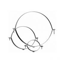 collier de fixation isolé diamètre 125 mm avec filetage