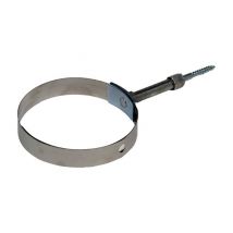 Collier téléscopique réglable inox 80 à 140 mm