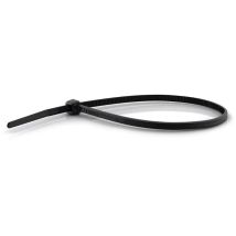 Unex - 2233-0 Collier De Serrage Noir. 3,6mm X 142mm. Sachet De 100 Pièces.