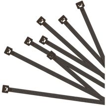 Attaches De Câble 300x3,5mm 50 Pièces Noir