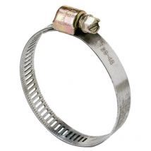 Finish - Colliers de serrage acier W2 bande ajourée 5 mm, diamètre de serrage minimum 62/maximum 82 mm, boîte de 25 pièces - serflex