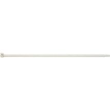 Sapiselco - 50x Serre-câbles Longueur 360 Mm Largeur 7,5 Mm Naturel Avec Ergot Acier - Met.2.2534r