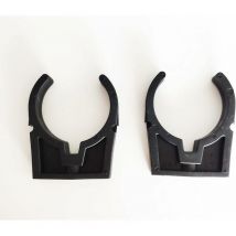 Sorodist - Colliers pvc de fixation à clip pince ouverte pvc 63mm (Lot de 2)