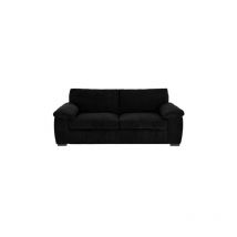 Collingdale Jumbo Cord Fabric 3 Seater Sofa in Black