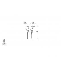Land erogatore spandisapone cromato codice prod: B93610CR - Colombo Design