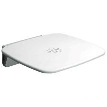 Colombo Design - Contract sedile doccia ribaltabile con antiscivolo bianco codice prod: B96450-BI