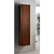 Colonna da bagno moderna reversibile classic a 2 ante noce chiaro