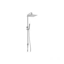 Colonna doccia Jacuzzi Sunset senza miscelatore con deviatore meccanico e supporto doccia con flessibile grigio 0SU00846JA04