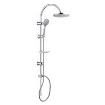 Colonna doccia lusso cromata tonda - soffione CM.20