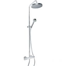 Paini France - paini Colonna per doccia con Rubinetto termostatico doccino e soffione da 200mm stile moderno e lineare design 78CR689THABS2P1 made in
