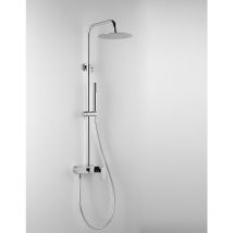 Ares - Colonna doccia soffione tondo 250mm - argo round