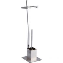 Colonna p/spazzolino e p/carta igienica balmor