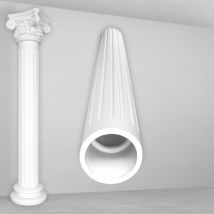 Colonna rotonda scanalata antiurto selezione Set 300mm N3330: Rotondo, Albero
