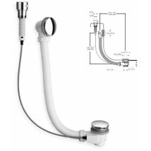Colonna Scarico 150cm Con Comando Delocalizzato Silfra Crir5m370051
