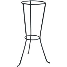 Louis Moulin - Colonne anthracite h. 56 cm pour pot 20-22 cm - Acier époxy