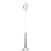 Cristher - Colonne classique clic-clac 4 with base IP44 E27 42W 1910mm Blanc
