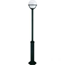 Cristher - Colonne classique clic-clac globo with base IP44 E27 42W 1820mm Noir - Negro
