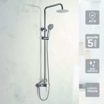 Imex Products - Colonne de Douche anti-calcaire Chrome imex roma BDR001