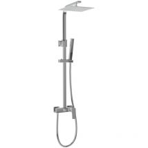 Colonne de douche carrée avec mitigeur