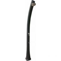 Sphera Docce E Accessori - Colonne de douche de jardin solaire de couleur noire avec réservoir Sphera CLPL935RLNE Noir