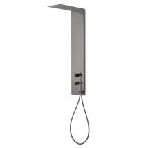 Lineabeta - Colonne de douche en acier brossé avec mitigeur et