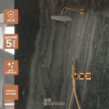 Imex Products - Colonne de Douche Encastrée Thermostatique Or Rose imex tibet GTT054/ORC