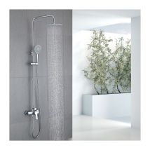 Ubeegol - Colonne De Douche Hauteur Pommeau Réglable Socle De Douche En Laiton Durable Douchette à Mains Avec Picots en Silicone Anti-calcaire avec