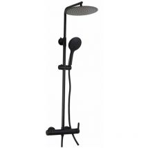 Valaz - Colonne de douche mitigeur salvia noir mat