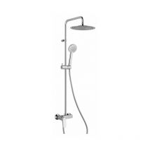 Alpi Rubinetterie - Colonne de douche monocommande en laiton chromé - Alpi