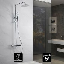 Imex Products - Colonne de Douche anti-calcaire Thermostatique Chrome imex amsterdam GTAM015